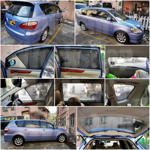Toyota Picnic IPSUM 全車磁石濾光窗網太陽擋