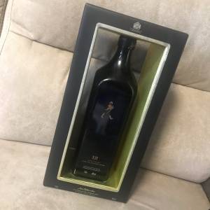 🥃 JOHNNIE WALKER Black Label Anniversary Edition Scotch Whisky  NEW 全新 威士...