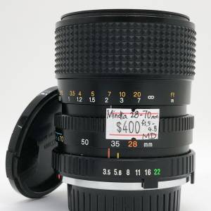 99% New Minolta 28-70mm F3.5-4.8手動鏡頭, 深水埗門市可購買