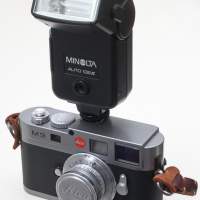 Minolta AUTO132x閃光燈(手動鏡絕配)多角度反射 色溫準 回電快(合菲林及無反機如SO...