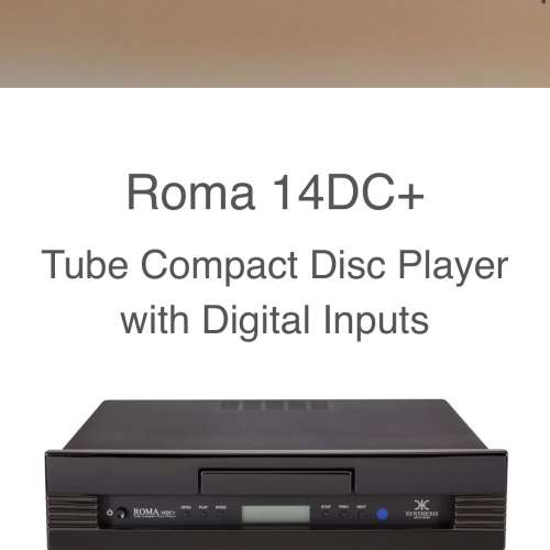 近全新Synthesis Roma 14DC+ +真空管CD機 播音樂播歌