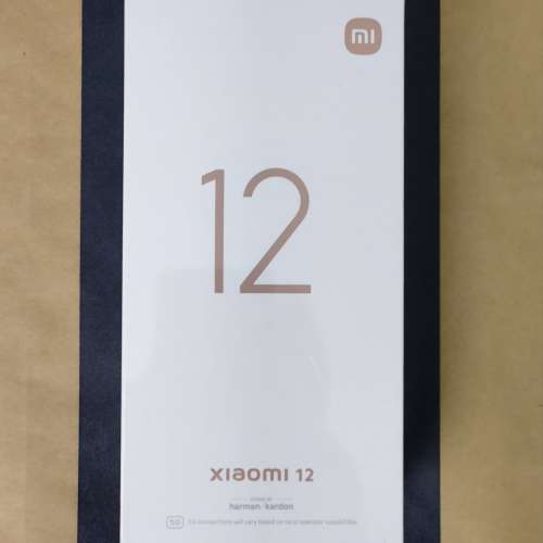全新港行 Xiaomi小米12 12+256GB
