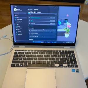 Samsung Galaxy Book 2 Pro 360, 1TB SSD, i7, 16GB Memory