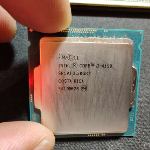 Intel I3 4150 CPU + DDR3 RAM 2GB 兩條