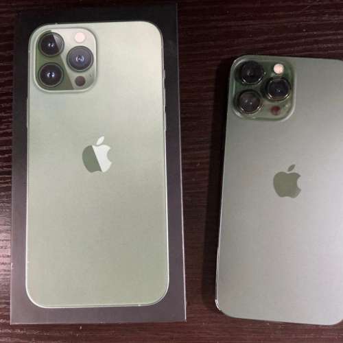 (有保養) iPhone 13 Pro Max 128GB 松嶺綠色