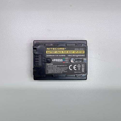 Nitecore UFZ100 Rechargeable Li-ion Battery
