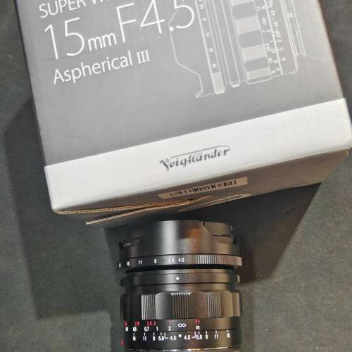 Voigtlander 15/4.5 ASPHERICAL III For Sony FE 行貨