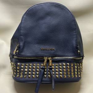 Michael Kors Blue Backpack