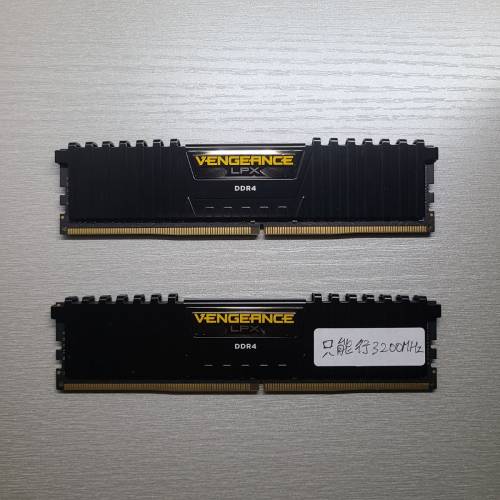 Corsair Vengeance LPX 2*16GB DDR4 3600MHz 記憶體 RAM （一條有問題 one is prob...