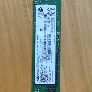 全新Micron M.2 512GB SSD SATA協定