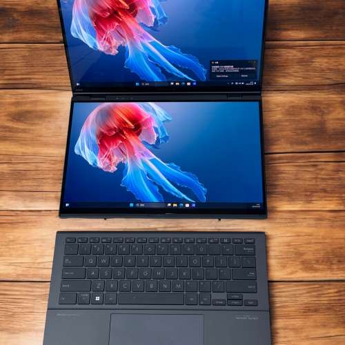 ASUS Zenbook DUO 14吋 雙螢幕 (2024) (Intel Ultra 9-185H, 32GB+1TB SSD)