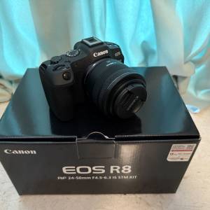 Canon R8連RF24-50套裝鏡頭