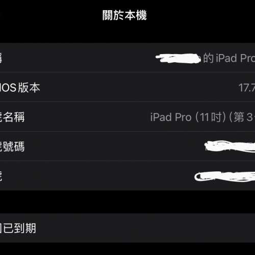 Apple iPad Pro 2021 11吋 512GB Wi-Fi + 5G 大空灰 + Apple Pencil 2