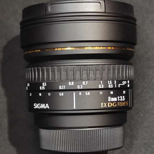 Sigma 8/3.5 Fisheye DG for Nikon F