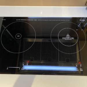 Germanpool GIH-DD38B 5600w 嵌入式雙頭電磁電陶爐