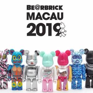 全新 MEDICOM BE@RBRICK 100% 澳門 2019 WF FASHION 七件特別版套裝