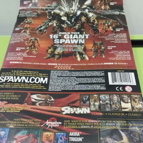 全新spawn 麥法蘭16 吋閃靈悍將再生俠巨型機械人 New mcfarlane toys giant robot