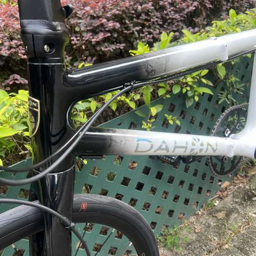 2024 最新款黑白色 DAHON ODB005 10速 碳纖維 451 折叠車 送前後蛙燈叮叮