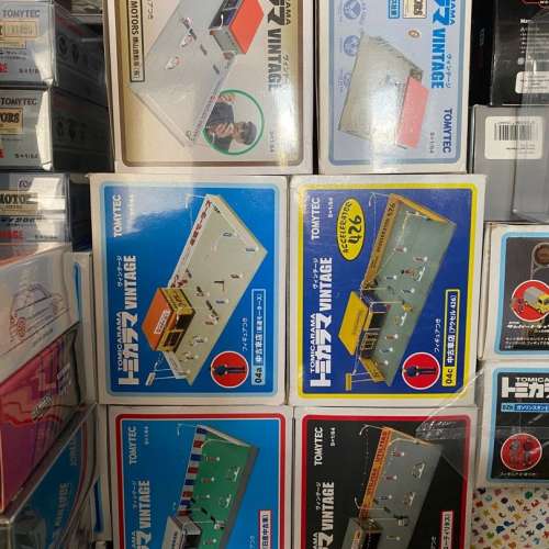 Tomica limited Vintage TLV 1/64 1:64 場景 絕版 罕見 Shell 出光 維修 二手車場 ...
