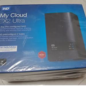 全新水貨 WD My Cloud EX2 Ultra (2-bays) 3.5 NAS 4T