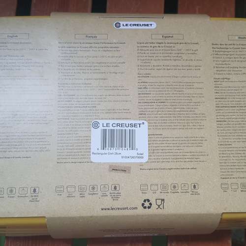 le creuset rectangular dish 26cm