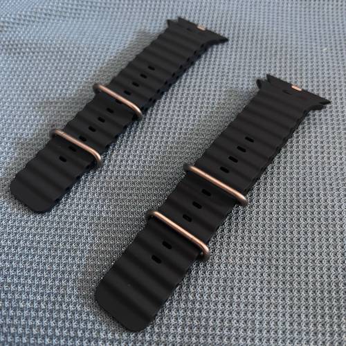 100%原装全新Apple watch Ultra 午夜色海洋錶帶．（42/44/45/49mm 可以裝）（客戶選...