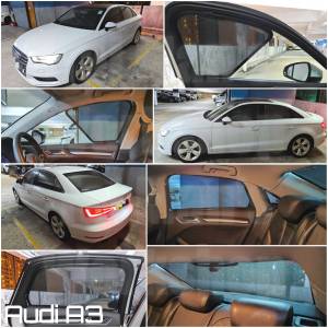 Audi A3 RS3 S3 的專車專用濾光窗網太陽擋