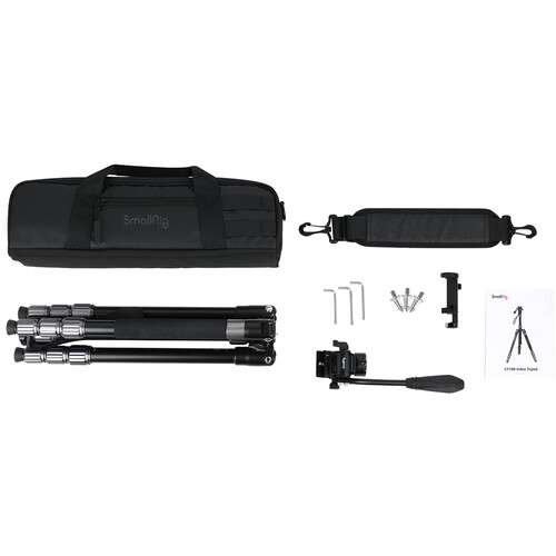 SmallRig CT180 Video Tripod with Mini Fluid Head (3760)