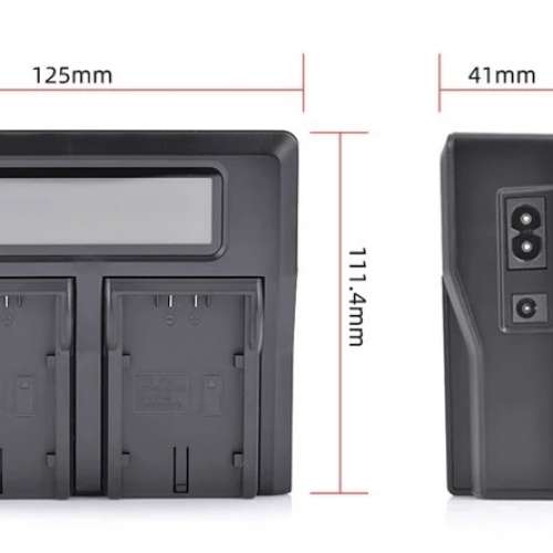 KINGMA Lithium-Ion Battery Pack For PANASONIC VW-VBD58 With Charger