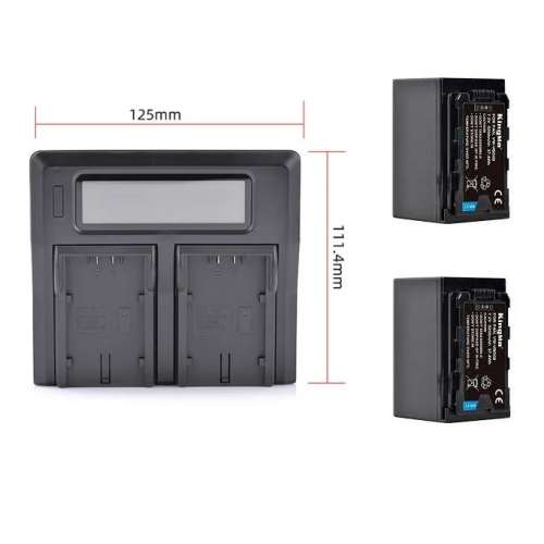 KINGMA Lithium-Ion Battery Pack For PANASONIC VW-VBD58 With Charger