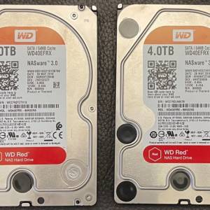 WD Red Plus 4TB - WD40EFRX 有2隻