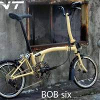 MINT BOB6 6速 鉻鉬鋼 折叠車 送前後蛙燈叮叮