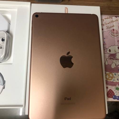Rose gold - Full set 99% iPad mini 5 256gb WiFi one month warranty