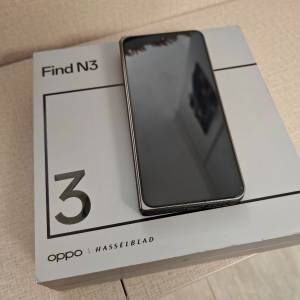 95%新OPPO Find N3新港行黑色保養到2025年11月