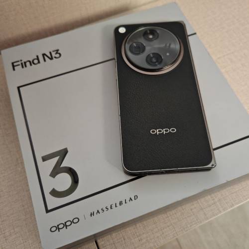 95%新OPPO Find N3新港行黑色保養到2025年11月