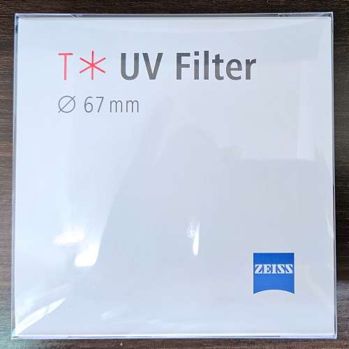 幾乎全新 Zeiss T* 67mm UV Filter