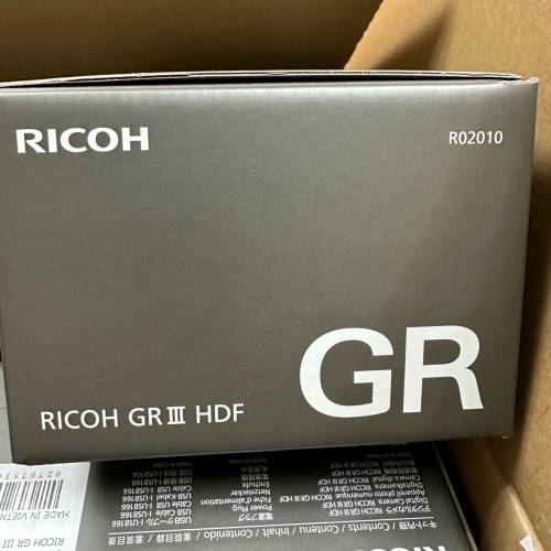 全新 Ricoh GR III HDF (水貨)