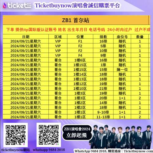 ZB1演唱會首爾站