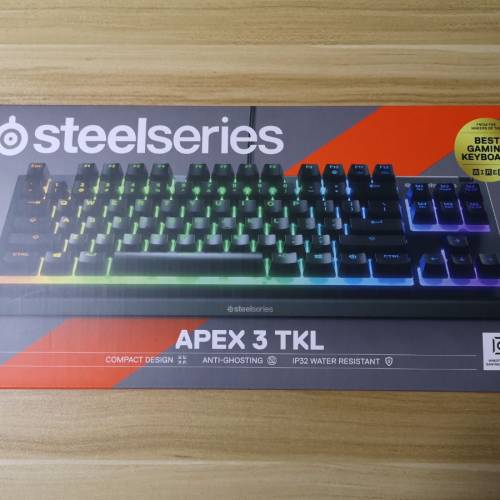 全新 SteelSeries APEX 3 TKL gaming keyboard （us）+ Razer Basilisk V3 Chroma ...
