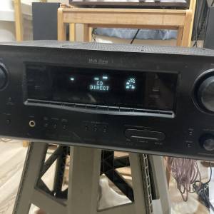 Denon avr 1909 7.1收音擴音機 正常使用新淨冇遙控