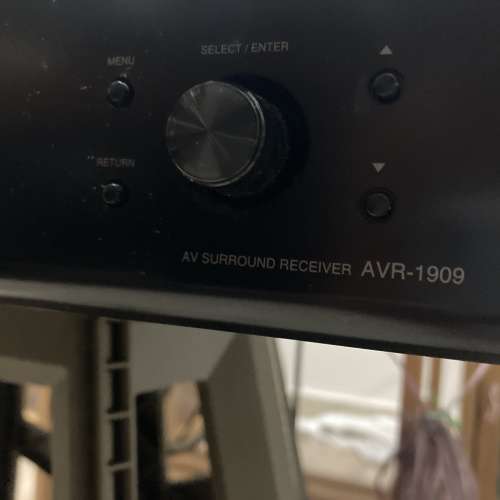 Denon avr 1909 7.1收音擴音機 正常使用新淨冇遙控