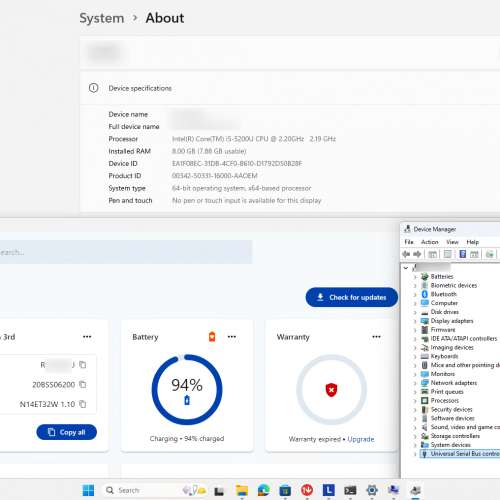 Lenovo x1 Carbon Gen 3 Notebook