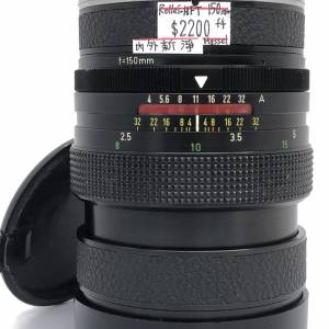 98% New Rollei HFT 150mm F4手動鏡頭, 深水埗門市可購買