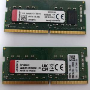 Kingston ddr4 3200 16G+8G 100%正常