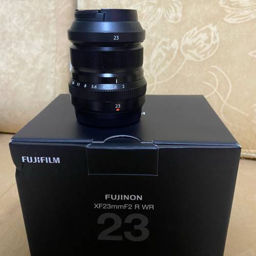 Fujinon XF 23mmF2連Filter