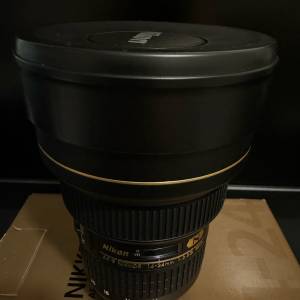 Nikon AF-S 14-24 2.8G ED + Lee Filters + PROGREY filter holder + 2 lens adaptors