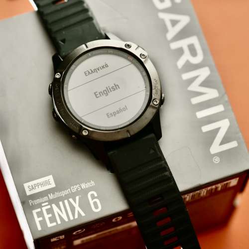 Garmin Fenix 6 sapphire