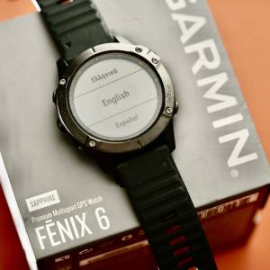 Garmin Fenix 6 sapphire