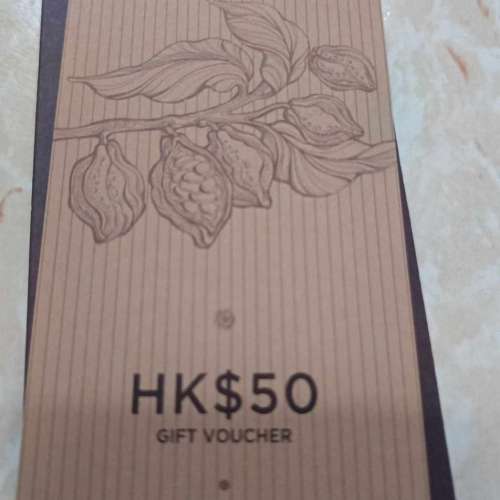 GODIVA $50 禮劵 3張
