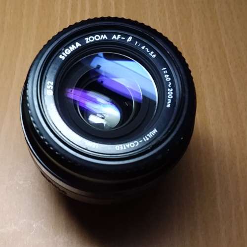 Sigma AF 60-200mm F4-5.6 (minolta AF mount)